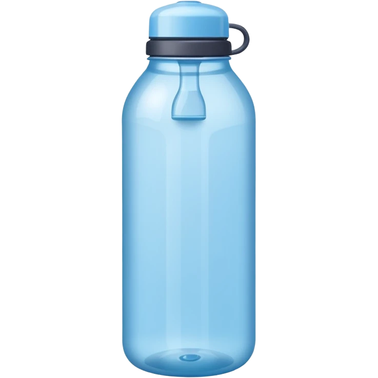 a light blue waterbottle emoji