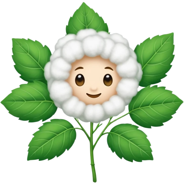 cotton plant emoji