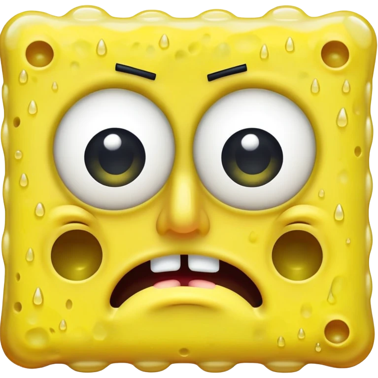 SpongeBob crying  emoji