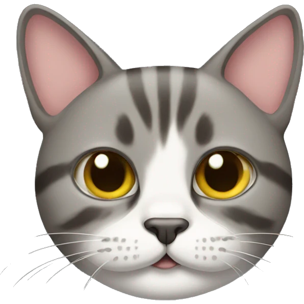 Cat with mustache  emoji