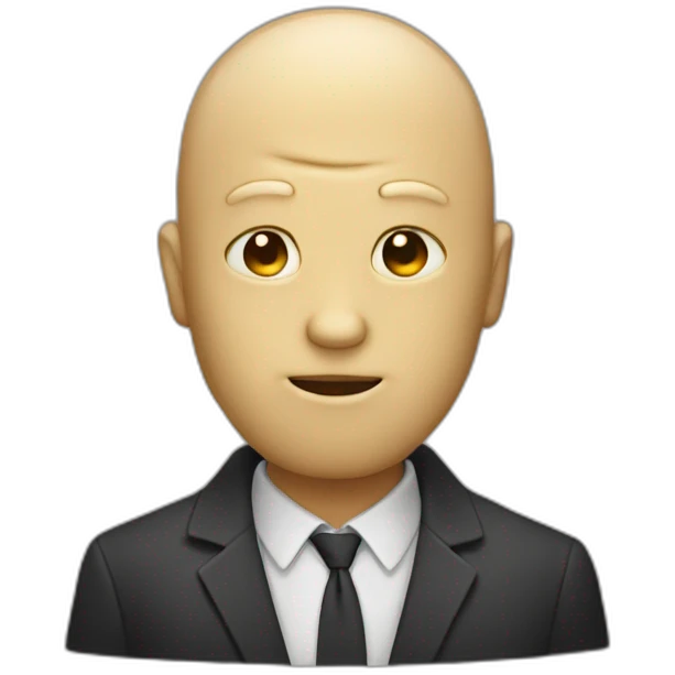 3 faceless man emoji