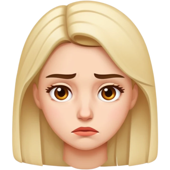 disappointed woman emoji