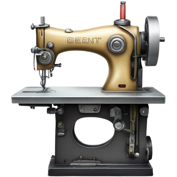 Maquina de coser emoji