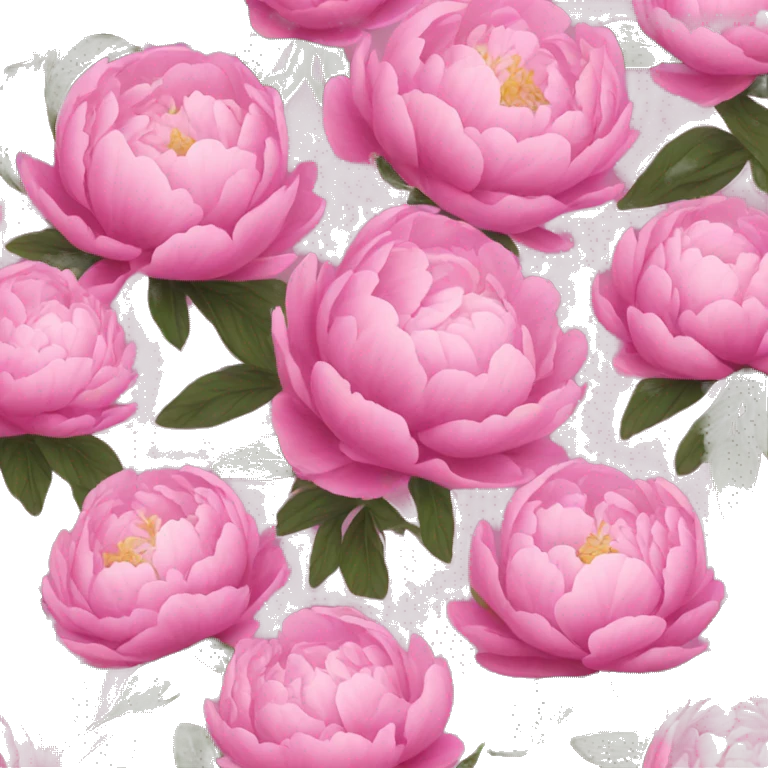 Peonies emoji