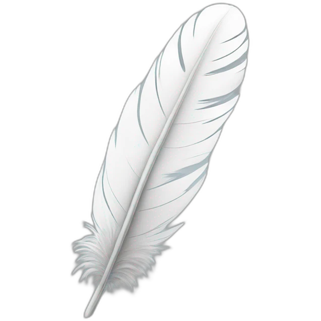 White feather emoji