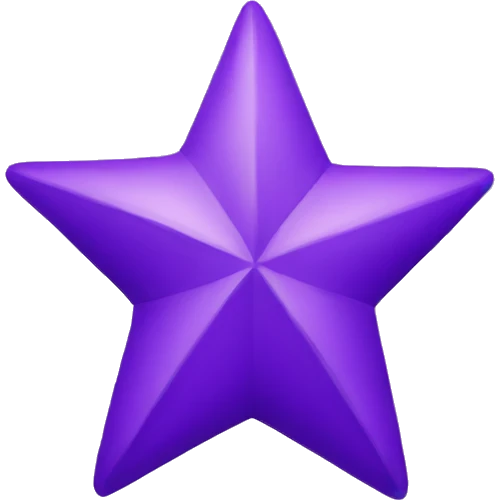 purple star emoji