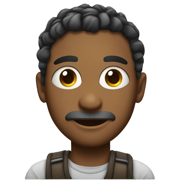 Personnages dubitatif avec les Bras croisés  emoji