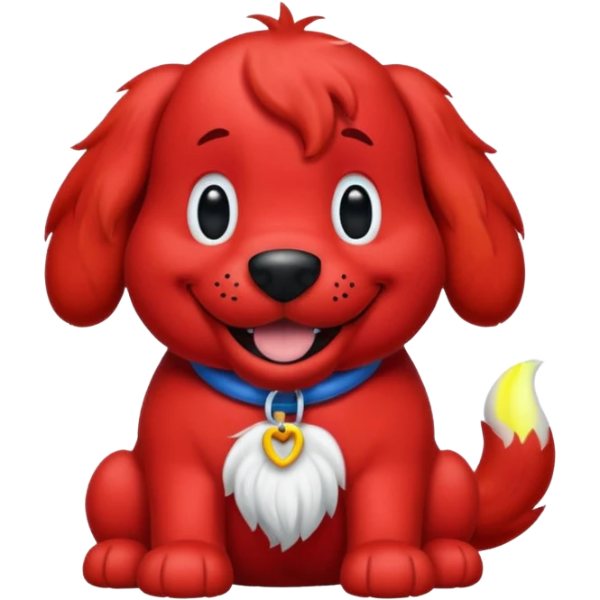 Clifford the Big Dog emoji