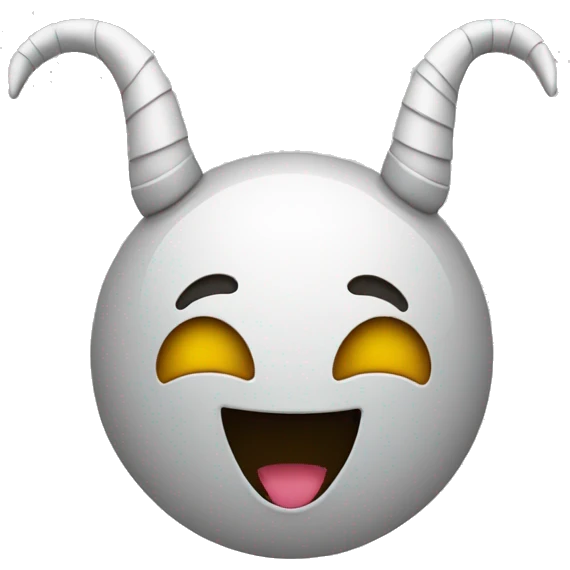 Smiling Face With Horns emoji colored black emoji