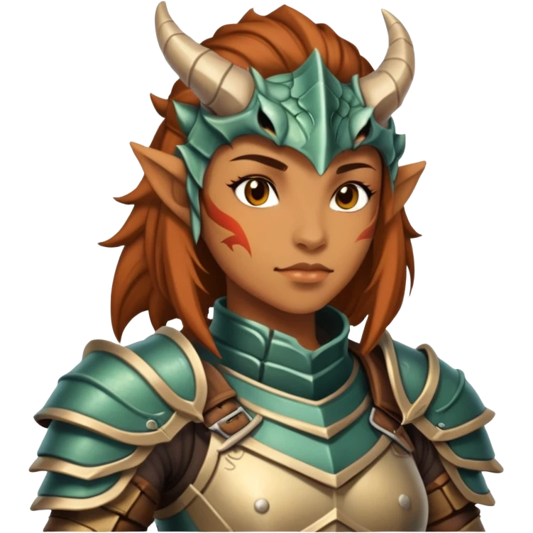 Warcraft-Dragonborn -female emoji