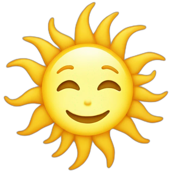 SUN emoji