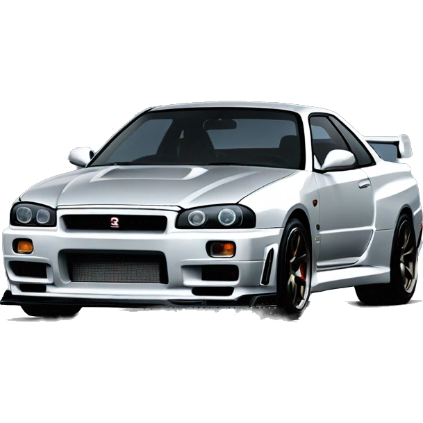 GTR R34 skyline  emoji