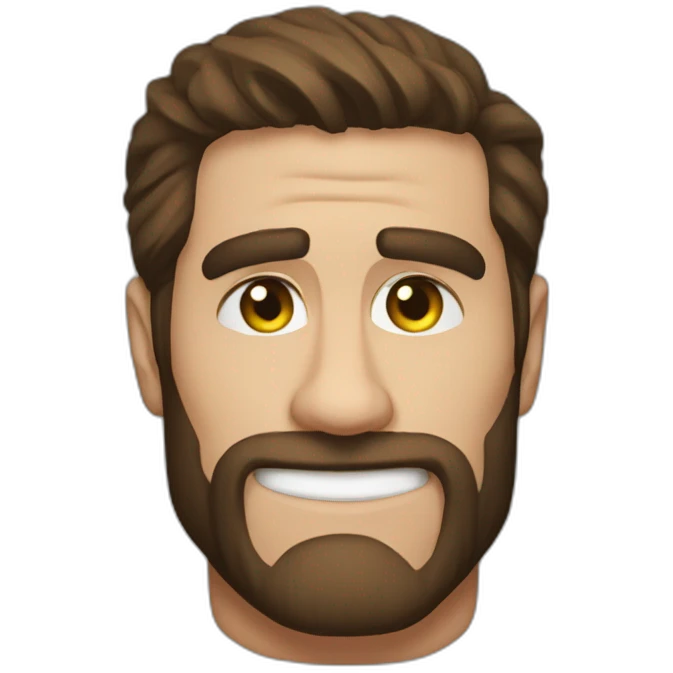 Jake Gyllenhaal Bodybuilder giant emoji