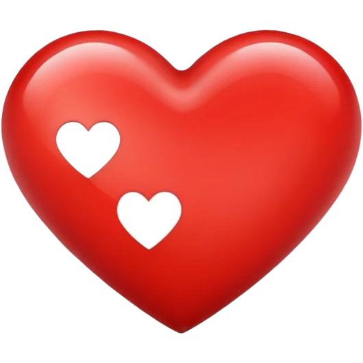 red heart emoji