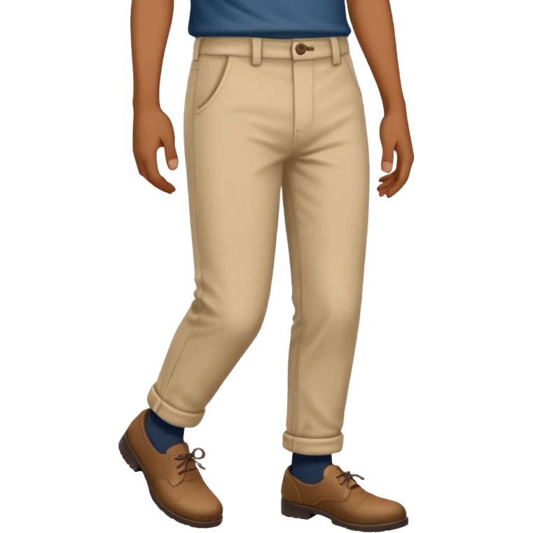 Man caught with pants around ankles  emoji