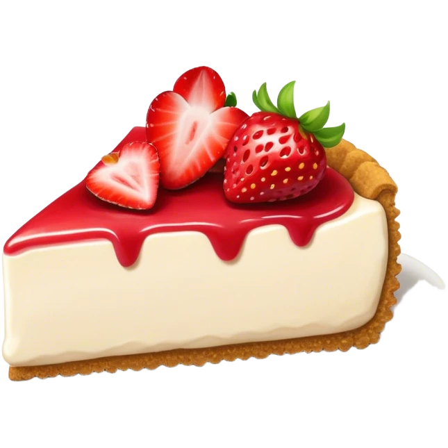 Strawberry Cheesecake emoji