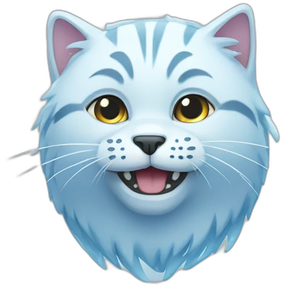 Ice cat emoji