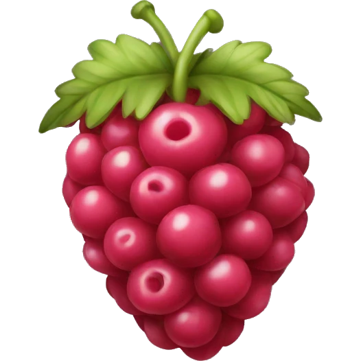 Rasberry emoji