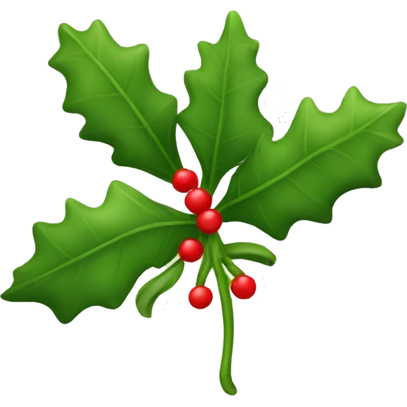 mistletoe emoji