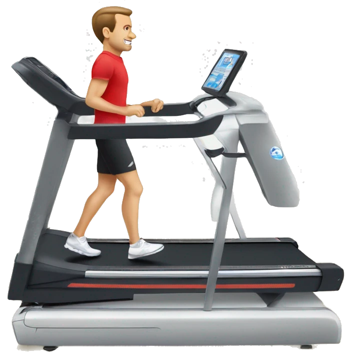 Macron treadmill emoji