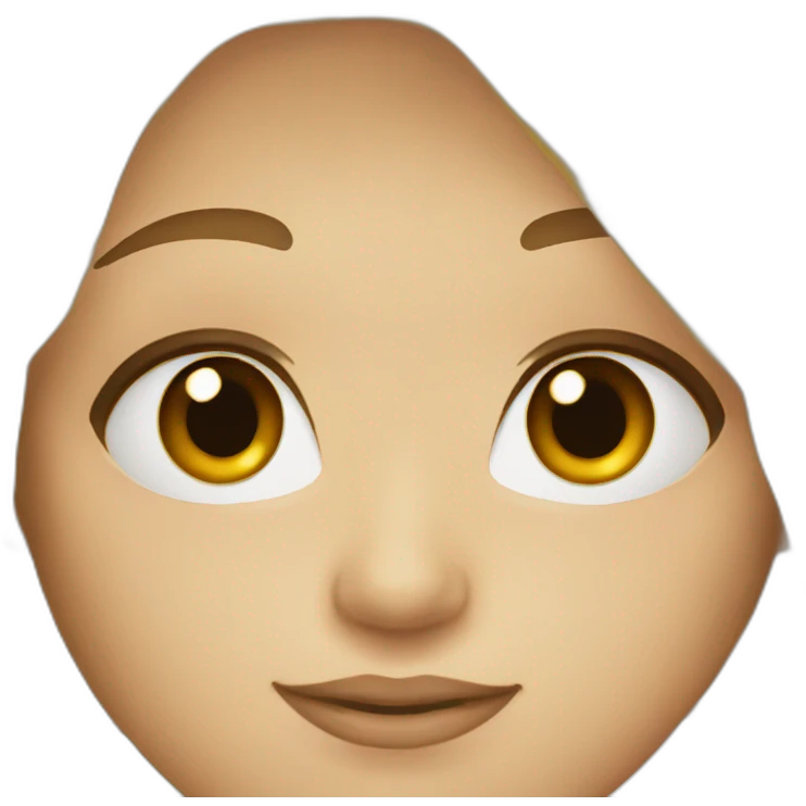 blonde brown eyes emoji