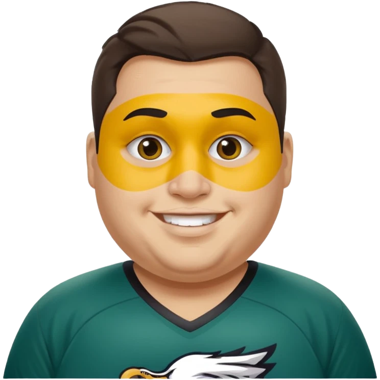 Fat eagles fan emoji