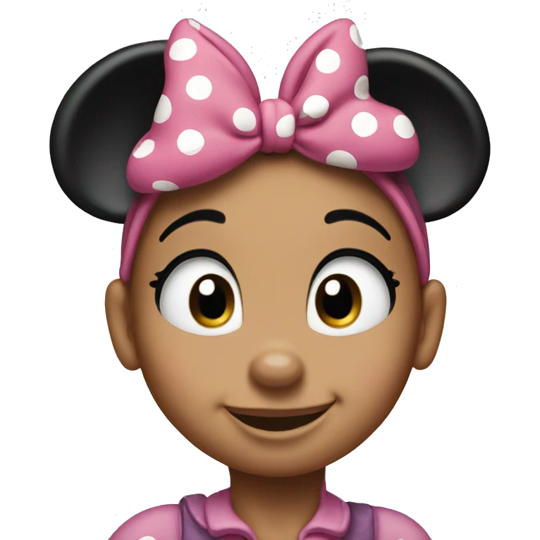 Minnie mouse emoji