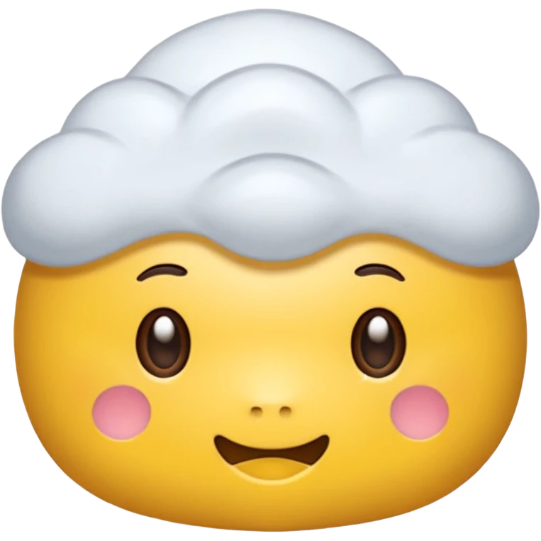핑크색 컵케이크 크림 위에는 빨간 체리 하나 emoji