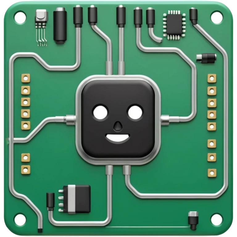 detailed PCB emoji