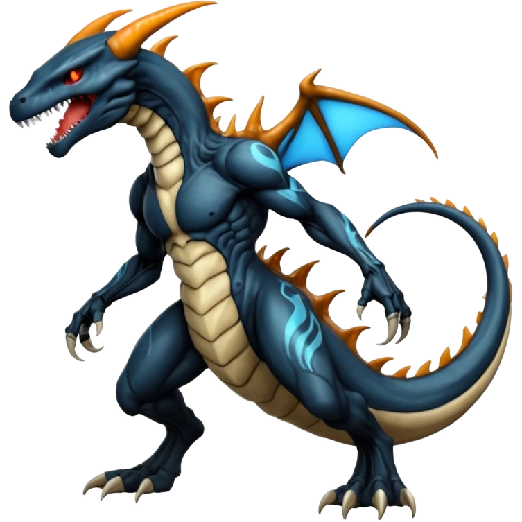  Venom-Marowak-Charizard-Xenomorph-hybrid-fantasy-creature (full body) emoji