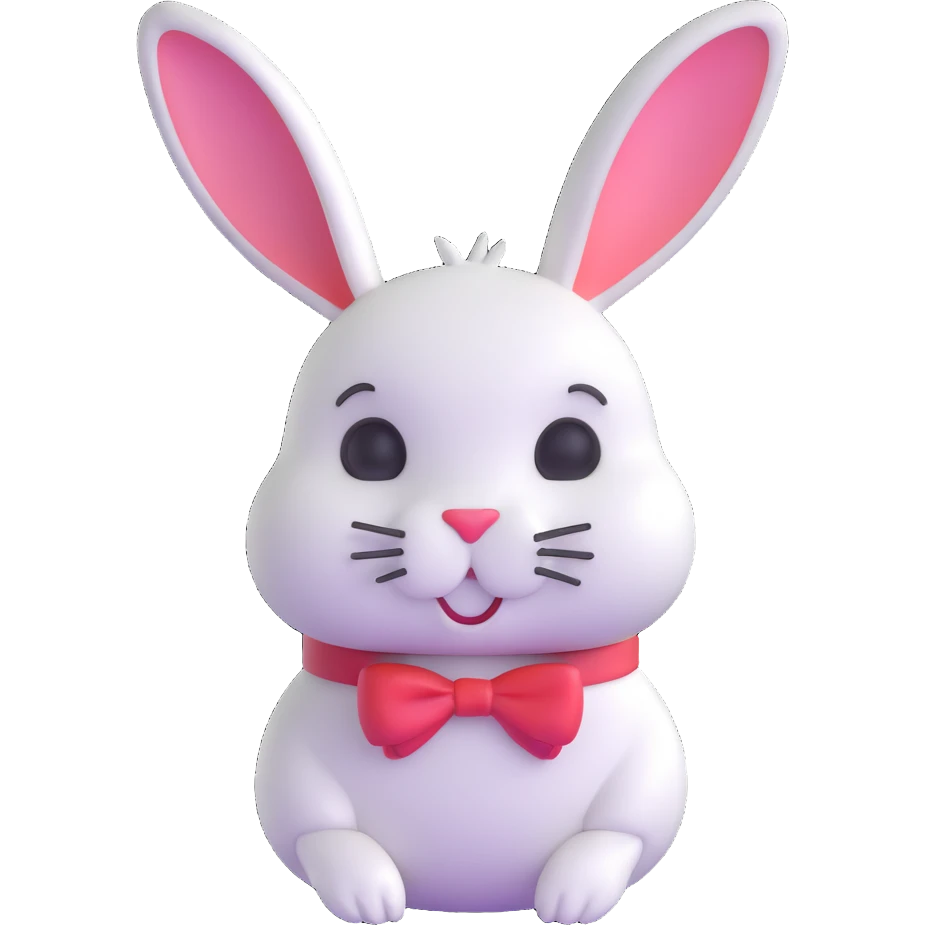 White Rabbit from Alice in Wonderland emoji