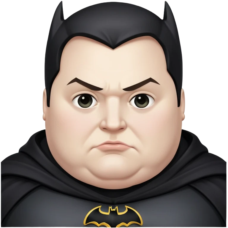 Worlds most obese Batman emoji