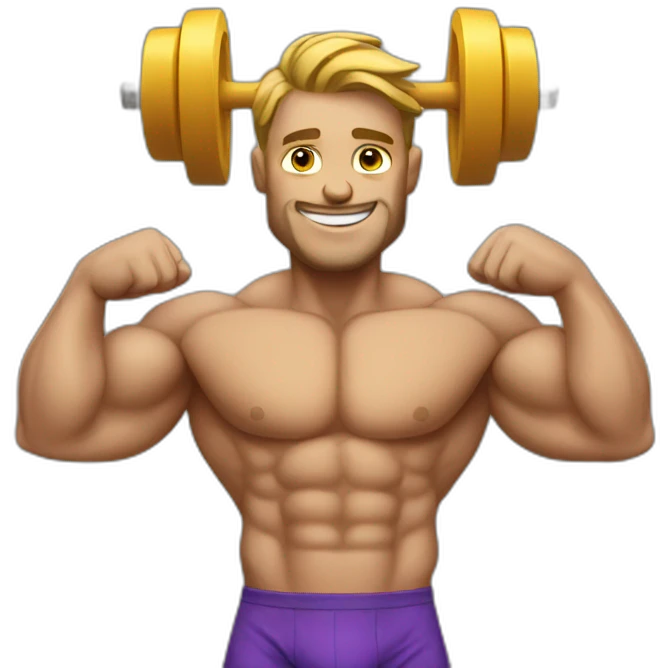 bodybuilder emoji