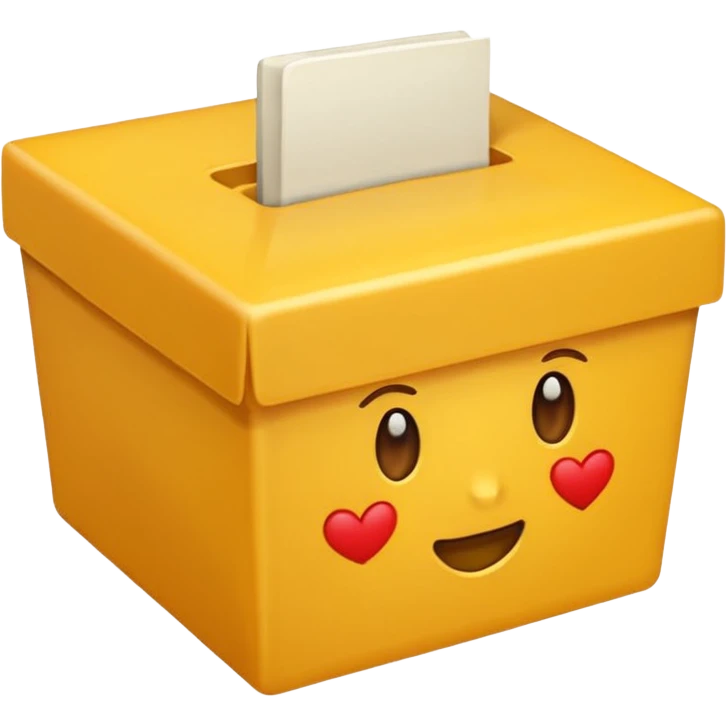 подарочная коробка с бантом emoji