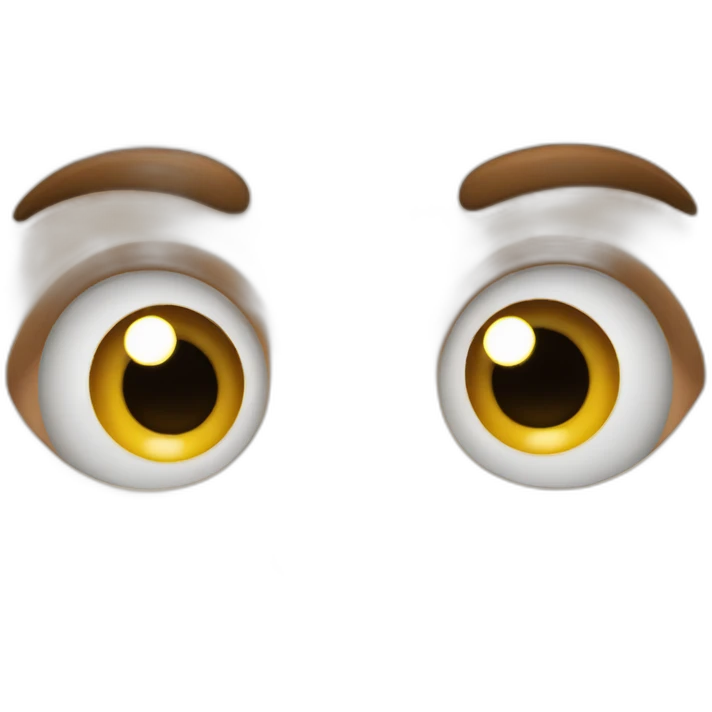 Eyes popping out emoji