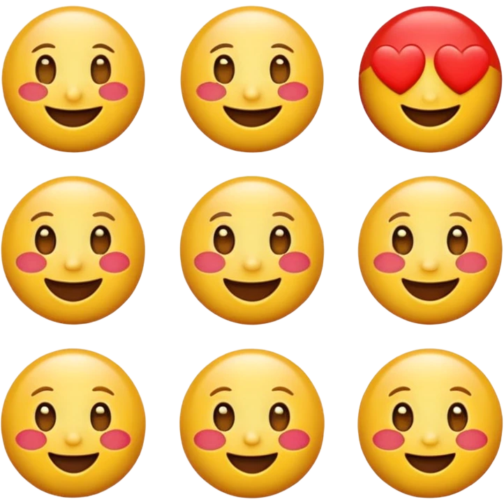 A laugh and love emoji emoji