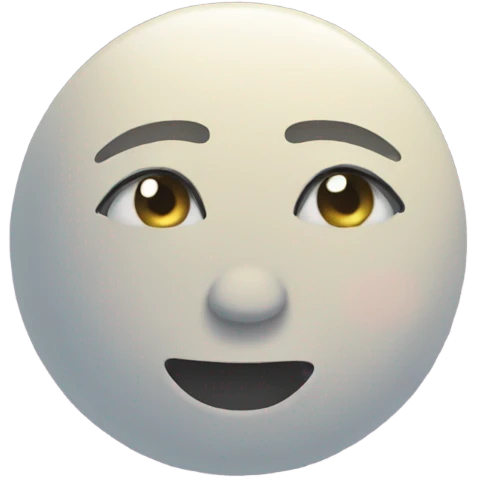 New moon  emoji