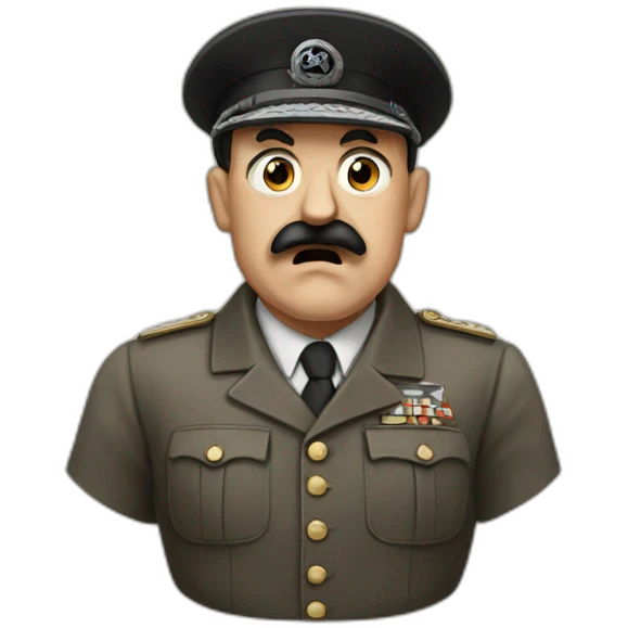Hitler gentil emoji