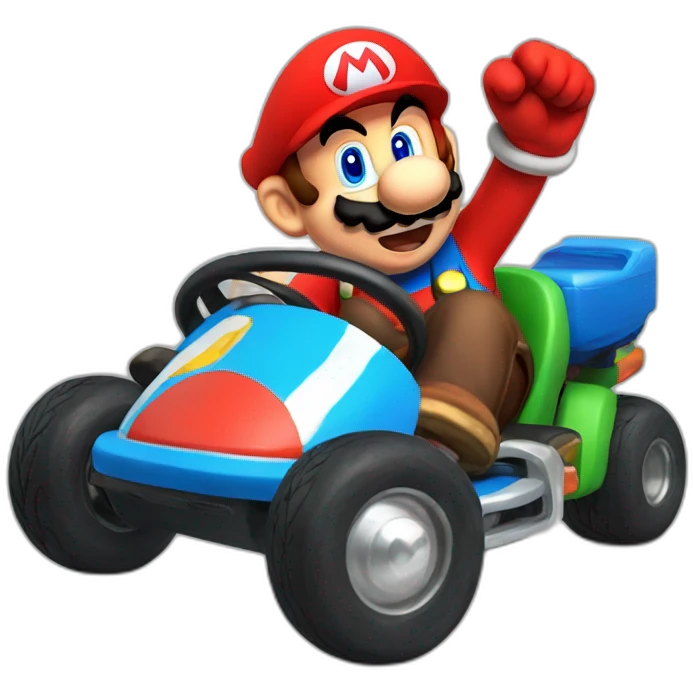 Mario kart emoji