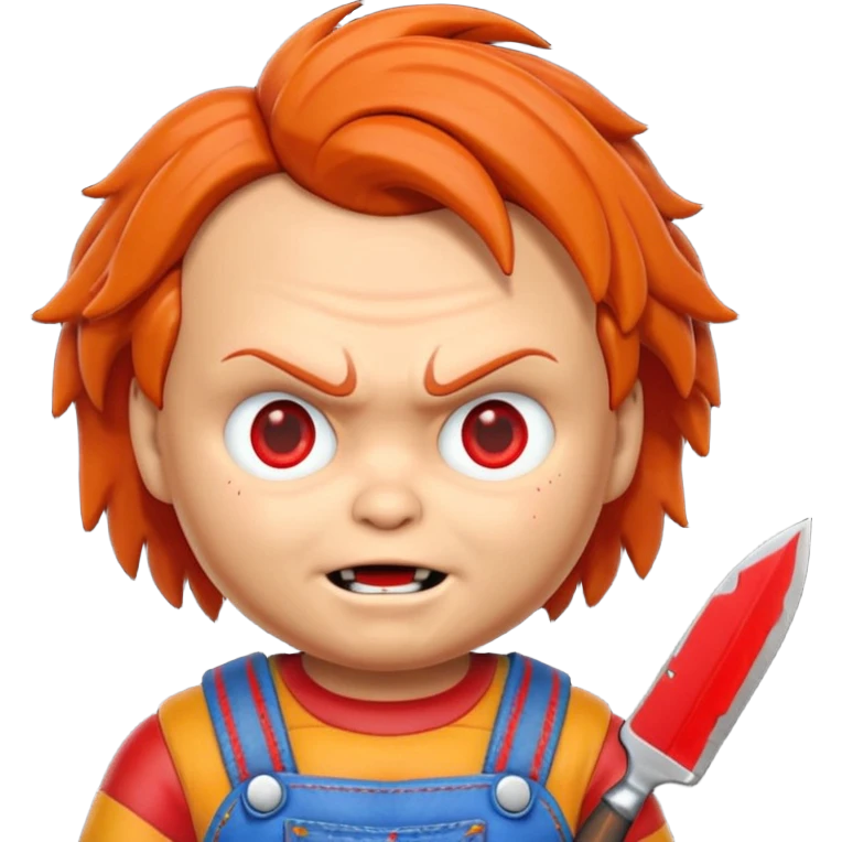 Un emojin de chuky emoji