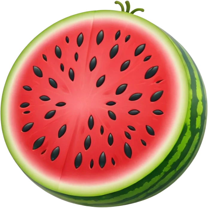 Rainbow watermelon  emoji
