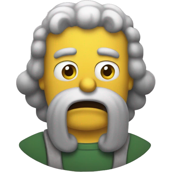 Homero riendose emoji