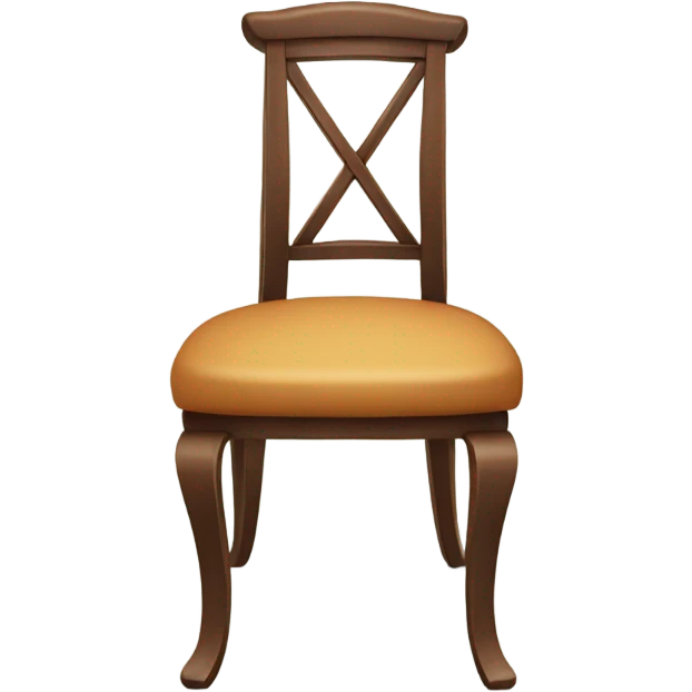 Chairs with feet emoji