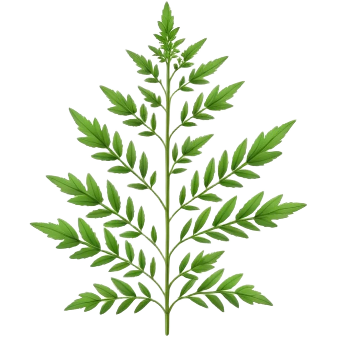 Mugwort plant  emoji
