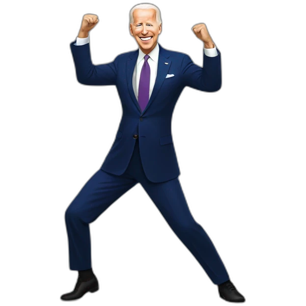 Joe Biden dancing emoji