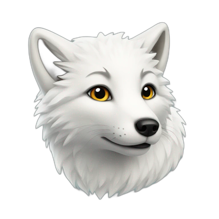 Arctic Fox emoji