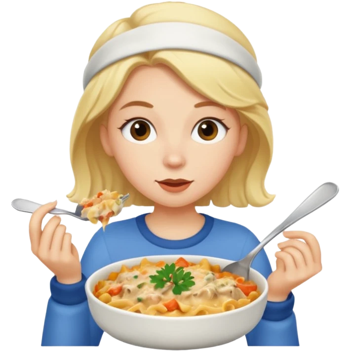 lesbian white girl tuna caserole emoji