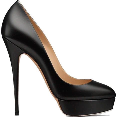 VALENTINO Tan-go PLATFORM PUMP black emoji