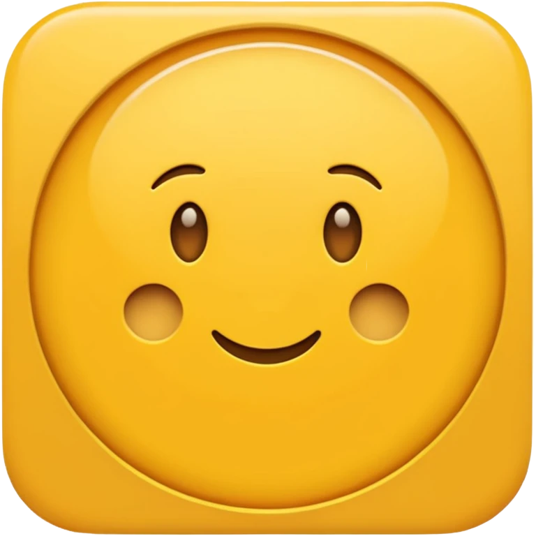 just a yellow circle emoji