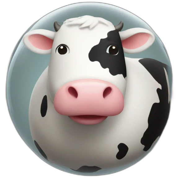 spherical cow in vacuum aproximation emoji